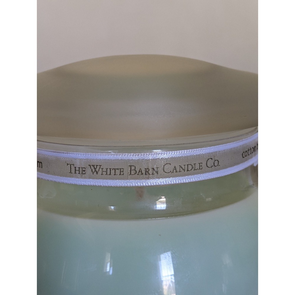 White Barn Candle/ Bath & Body Works COTTON BLOSSOM 15 OZ Jar Candle HTF! - Picture 4 of 8